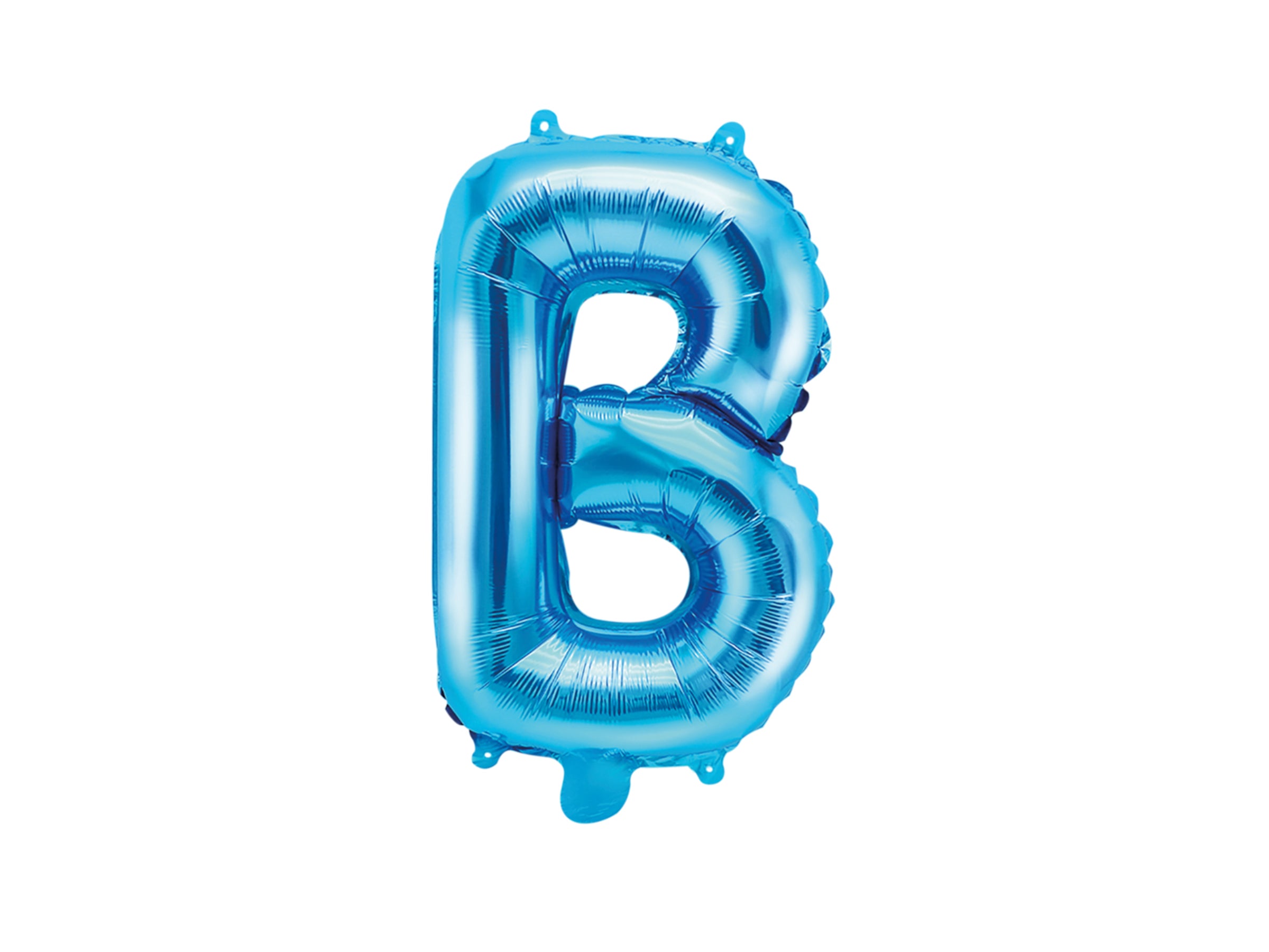 Ballon aluminium lettre B bleu (35cm)