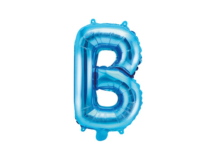 Ballon aluminium lettre B bleu (35cm)
