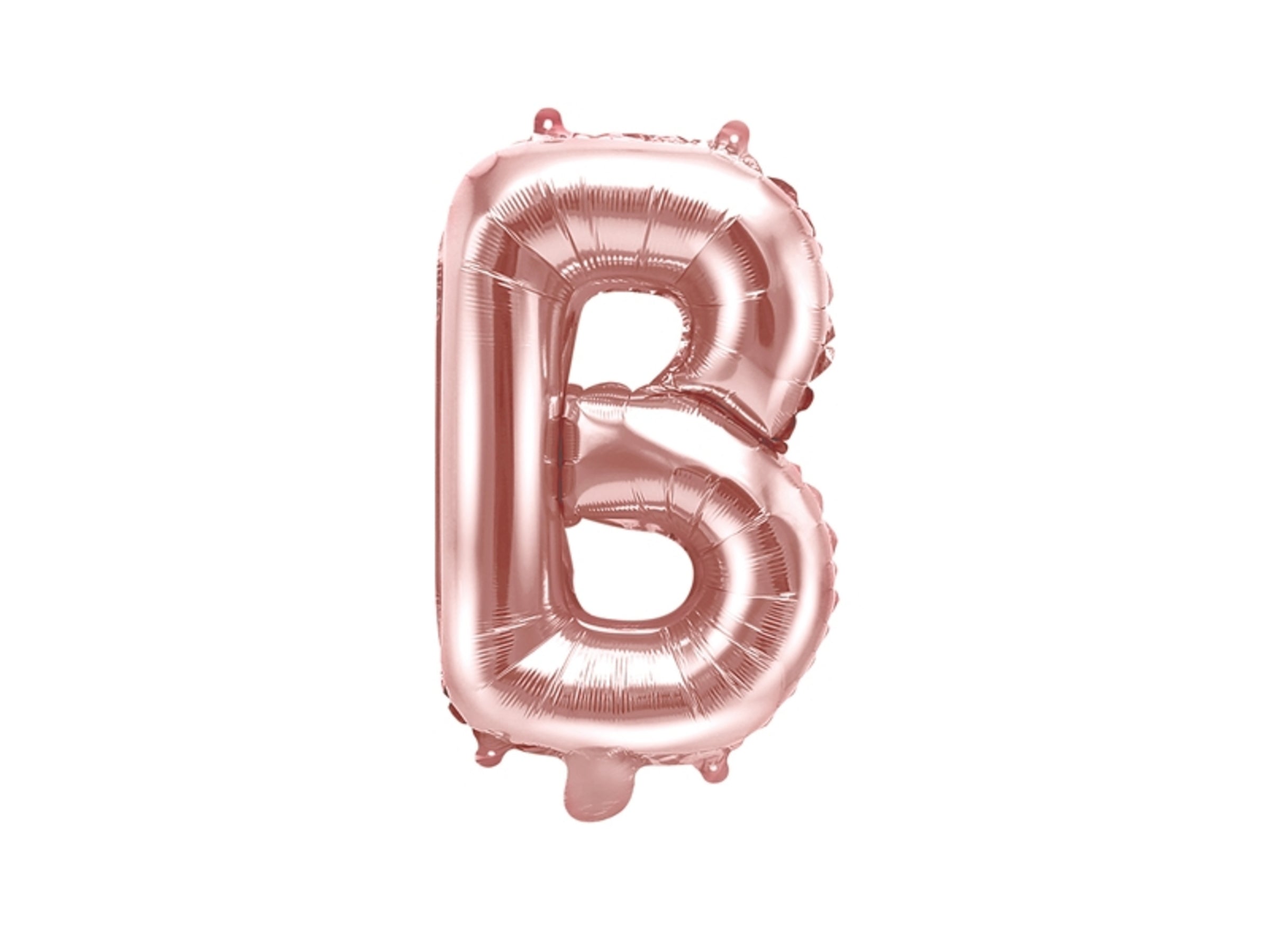 Ballon aluminium lettre B rose gold (35cm)