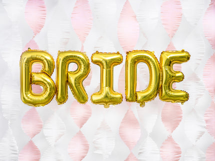 Ballon aluminium lettre R doré