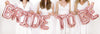 Ballon aluminium lettre T rose gold