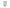 Ballon aluminium lettre U argenté (35cm)