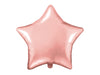 Ballon aluminium en forme d'étoile rose gold