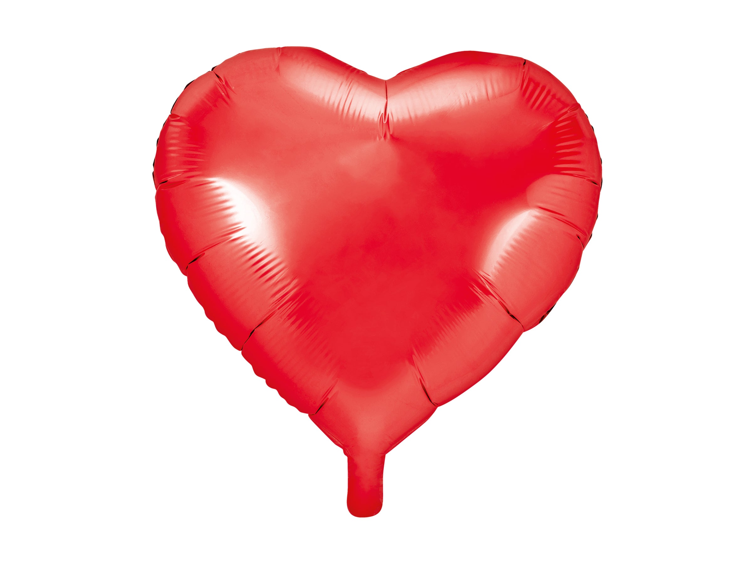 Ballon aluminium 45 cm en forme de cœur rouge