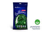 10 ballons extra résistants vert esmeralda (30 cm)