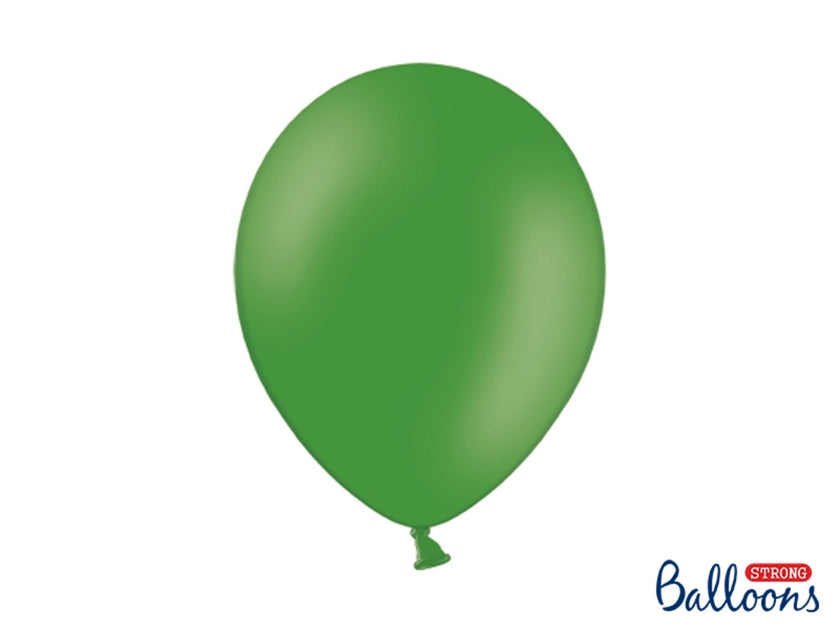 10 ballons extra résistants vert esmeralda (30 cm)