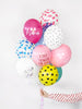 6 ballons en latex licorne (30cm) - Unicorn Collection