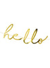 Guirlande dorée Hello Baby - Little Star