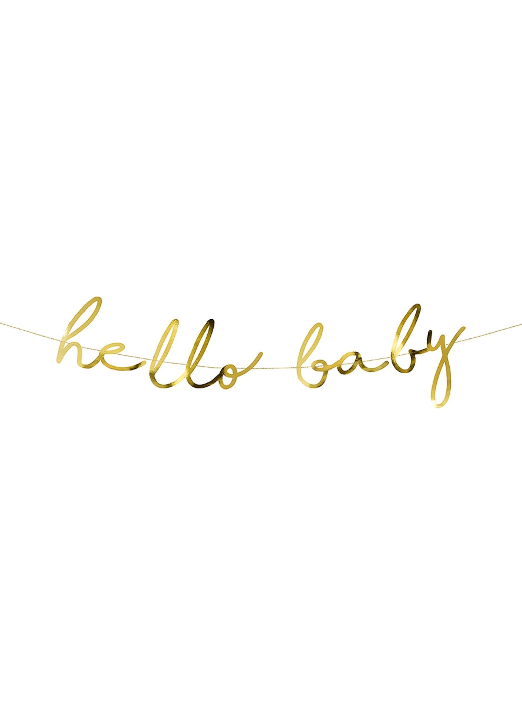 Guirlande dorée Hello Baby - Little Star