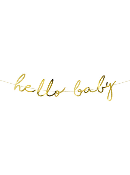 Guirlande dorée Hello Baby - Little Star