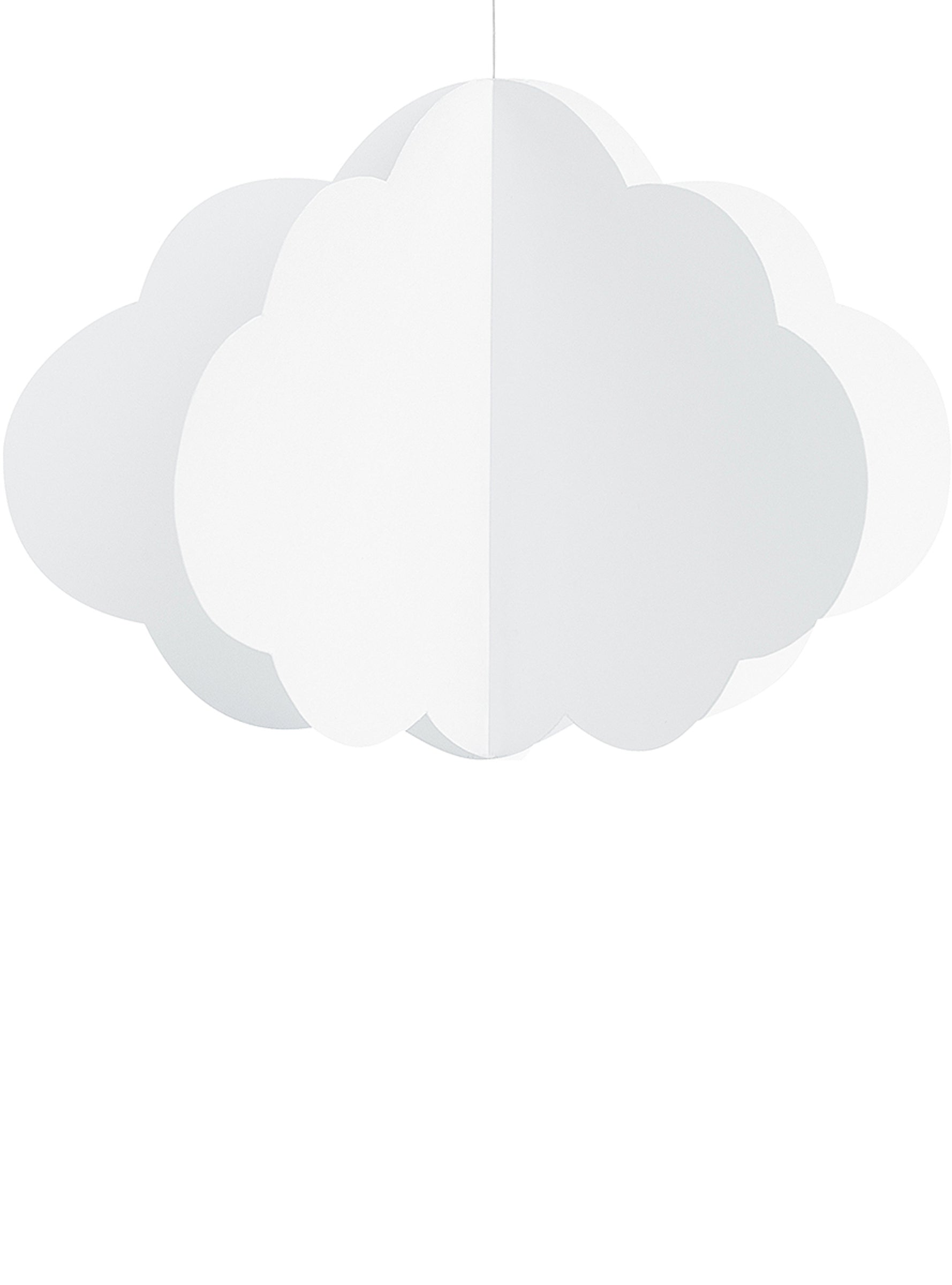 3 nuages e papier à suspendre - Golden Sky