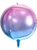 Ballon en forme de boule bleu et violet iridescent - Iridescent Mermaid