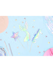 Décoration pour gâteau queue de sirène iridescent - Iridescent Mermaid