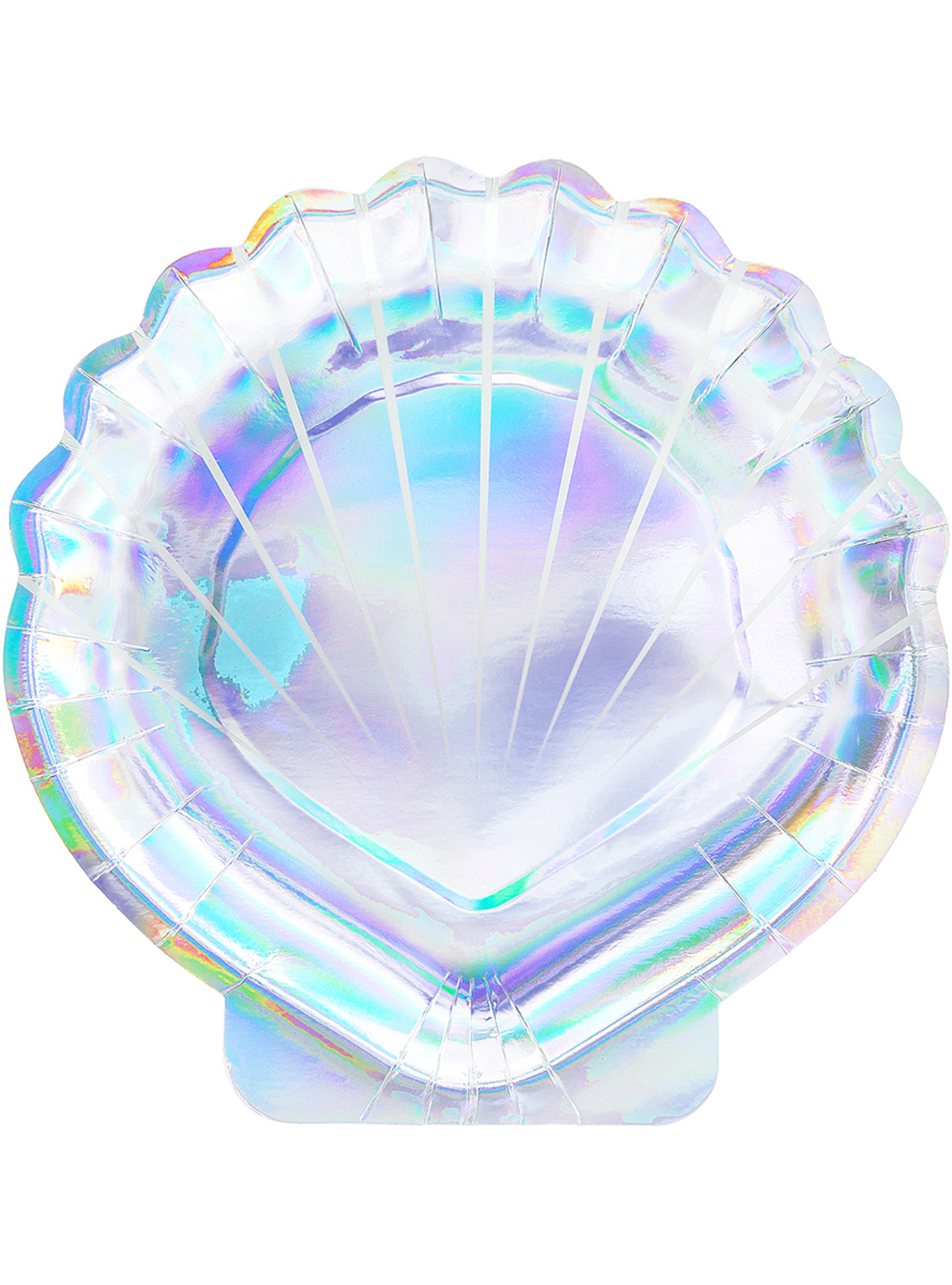 Assiettes en forme de coquillage iridescent - Iridescent Mermaid