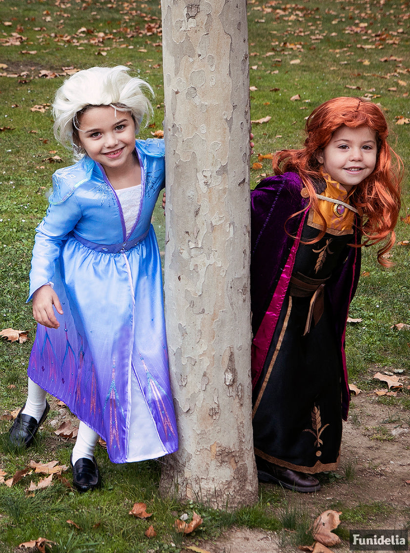 Déguisement Elsa fille deluxe - La Reine des Neiges 2