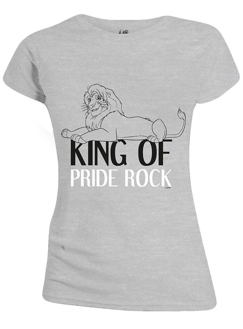 T-shirt Le roi Lion gris femme - Disney