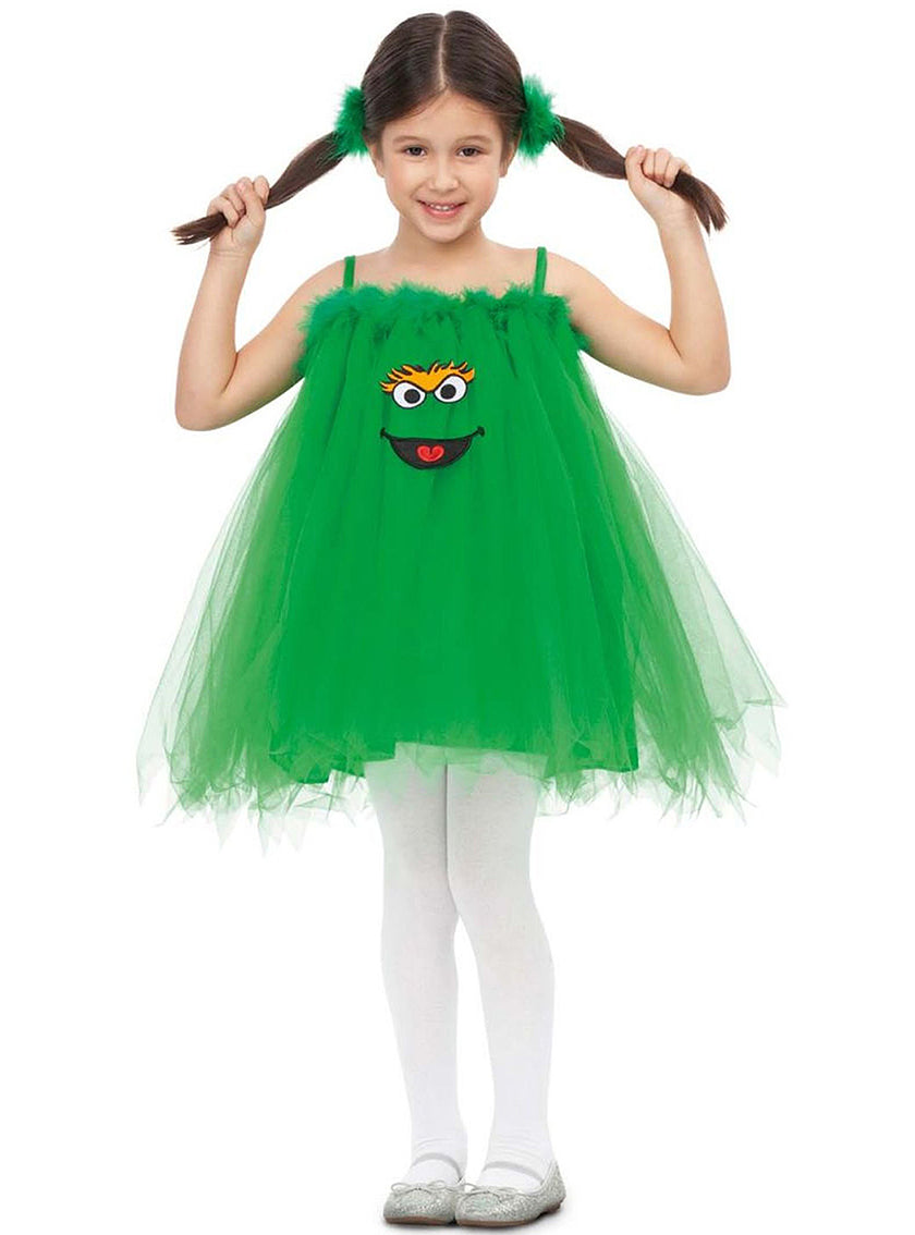 Déguisement Mordicus Sesame Street fille