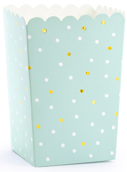 6 boîtes à Popcorn cactus - lama Party