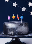 4 bougies d'anniversaire - Space Party