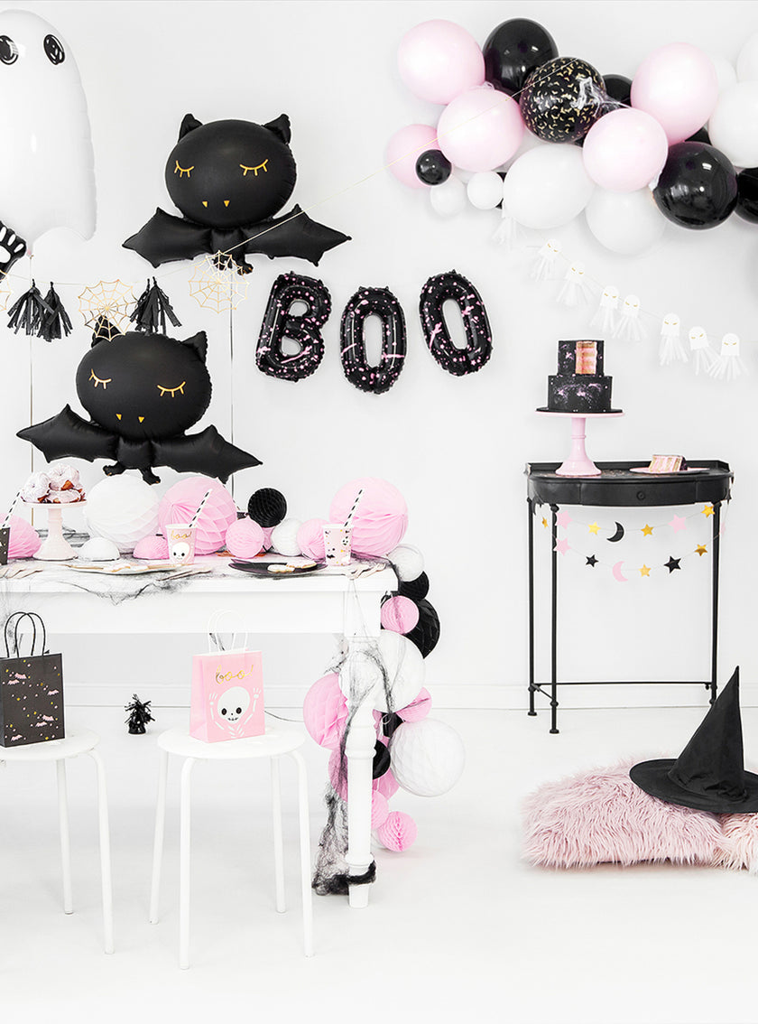 20 Serviettes en papier cocktail chauve-souris (16 cm)