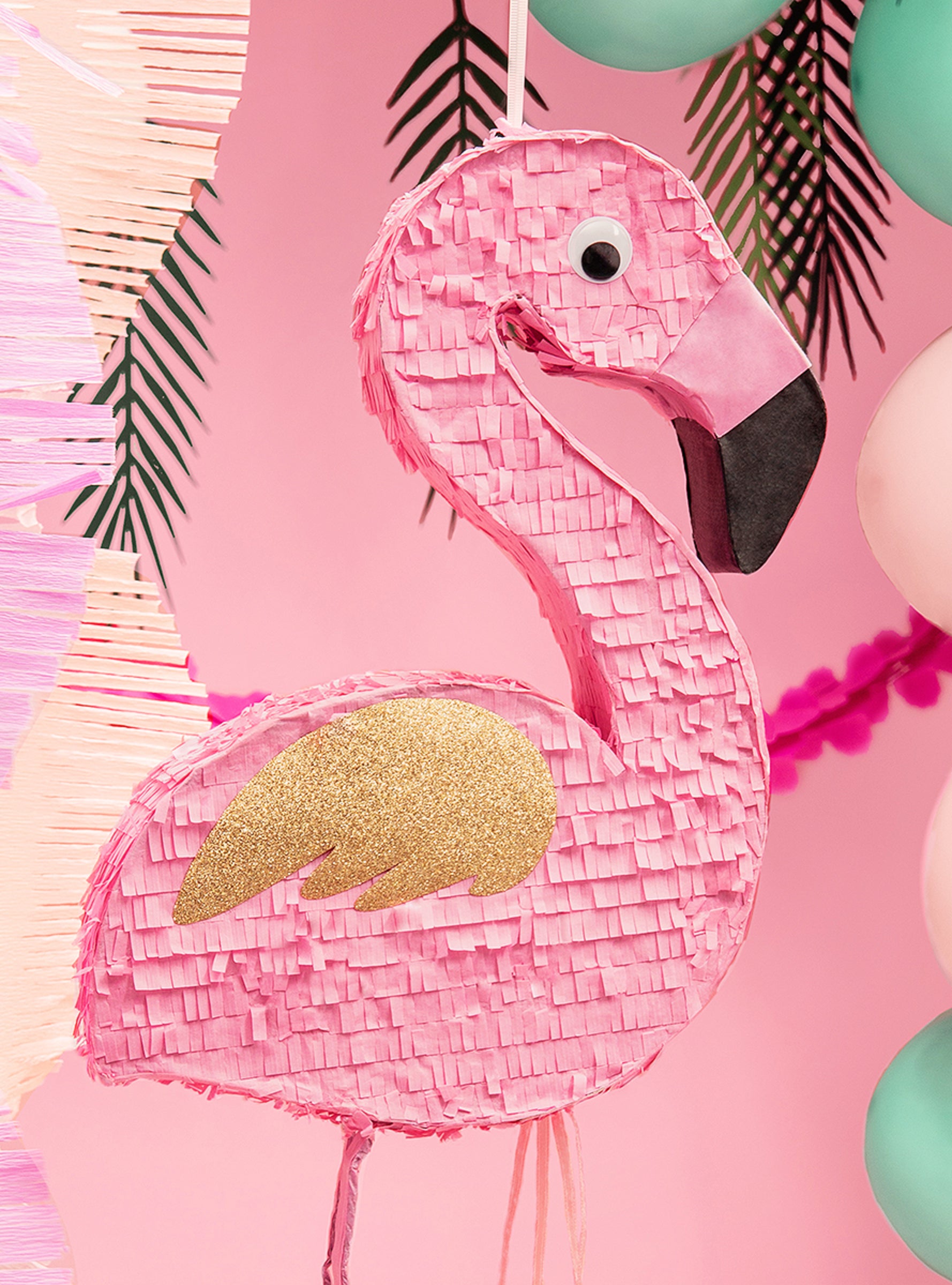 Pinata flamant rose