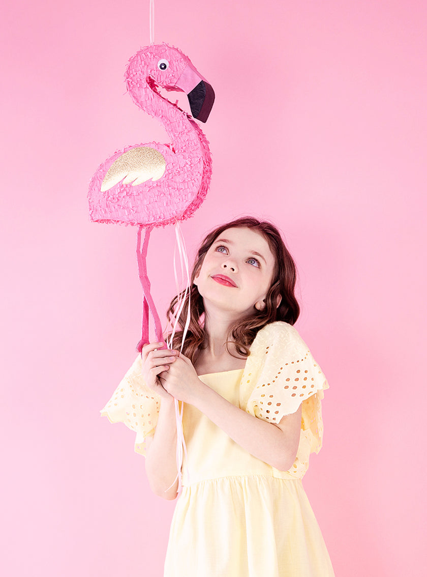 Pinata flamant rose
