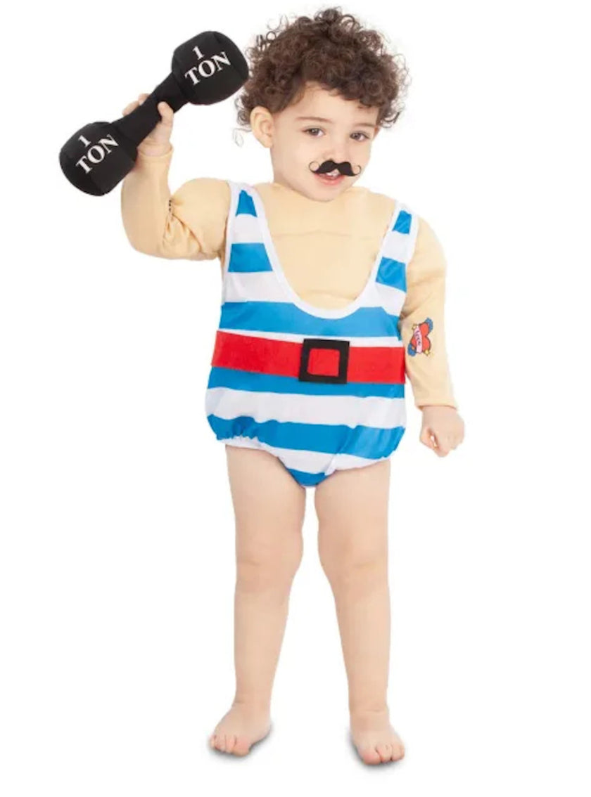 Déguisement homme fort bébé
