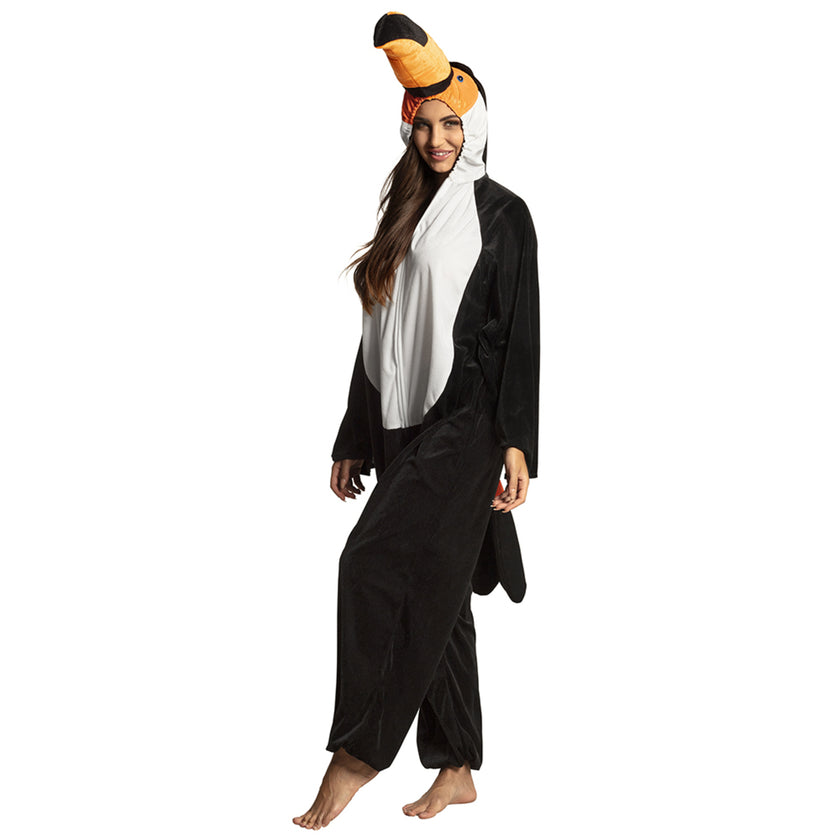 Déguisement toucan onesie adulte
