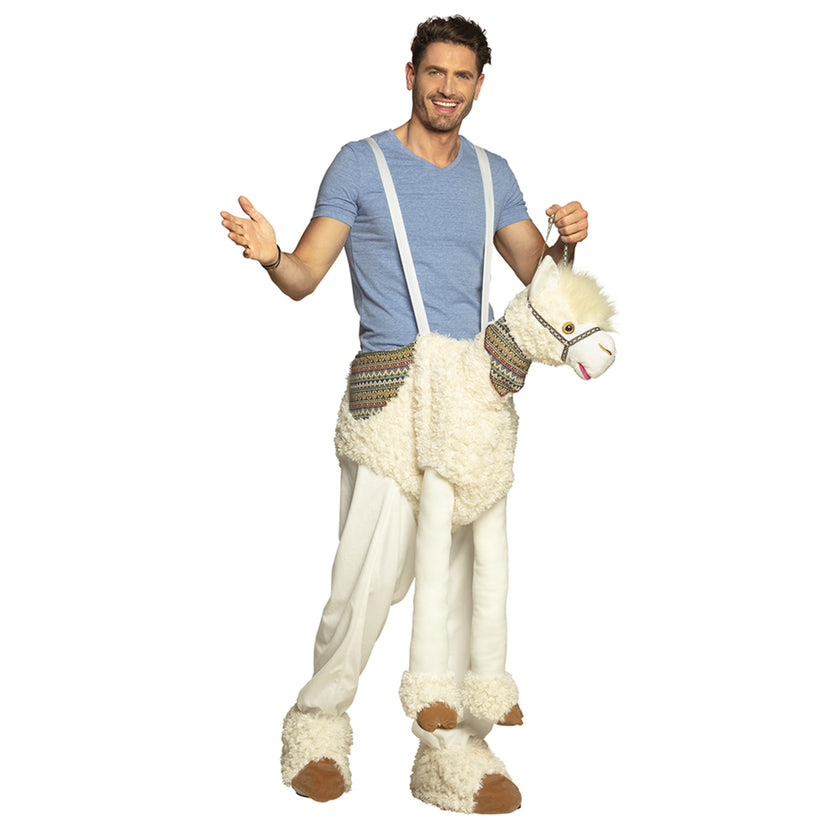 Déguisement lama Ride On adulte