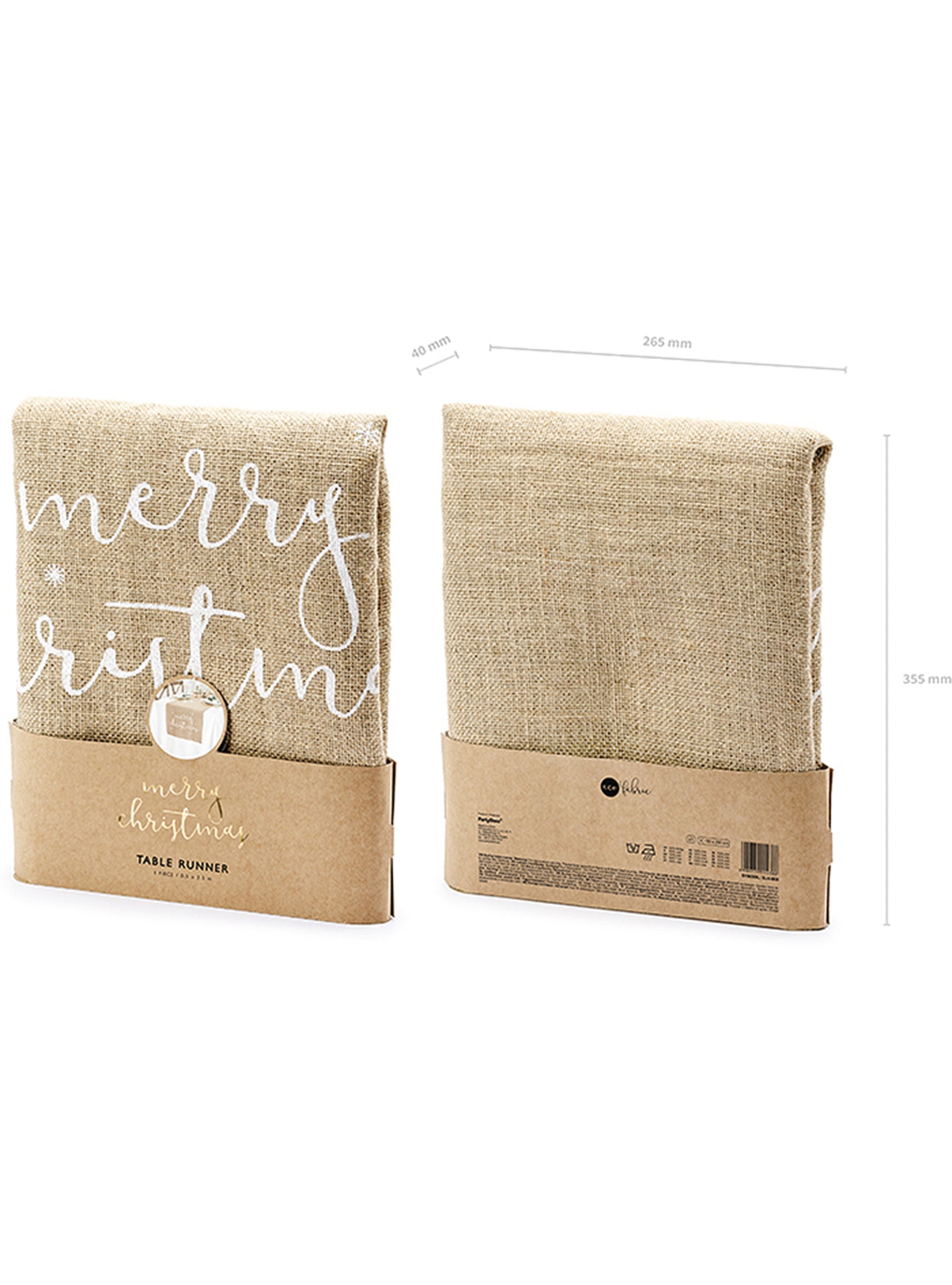 Chemon de table Merry Christmas