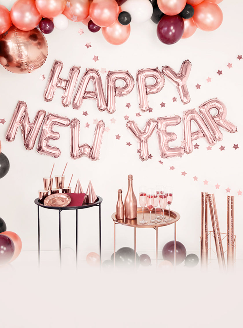 Guirlande d'étoiles rose gold