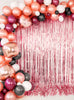 Rideau à franges rose gold (2,5 m)