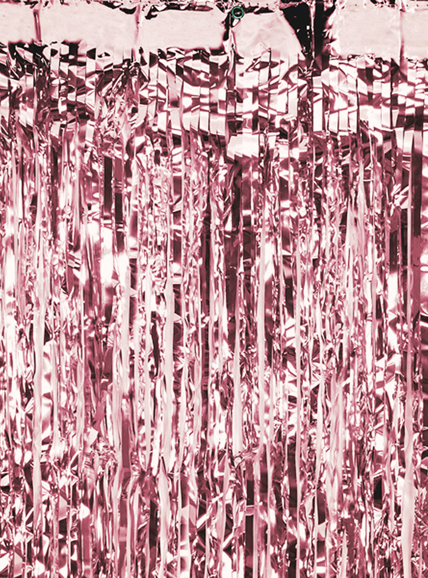 Rideau à franges rose gold (2,5 m)