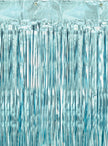 Rideau à franges bleu (2,5 m)