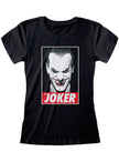 T-shirt Joker noir femme - DC Comics