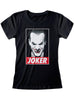 T-shirt Joker noir femme - DC Comics