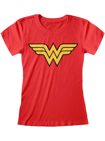 T-shirt Wonder Woman logo femme - DC Comics