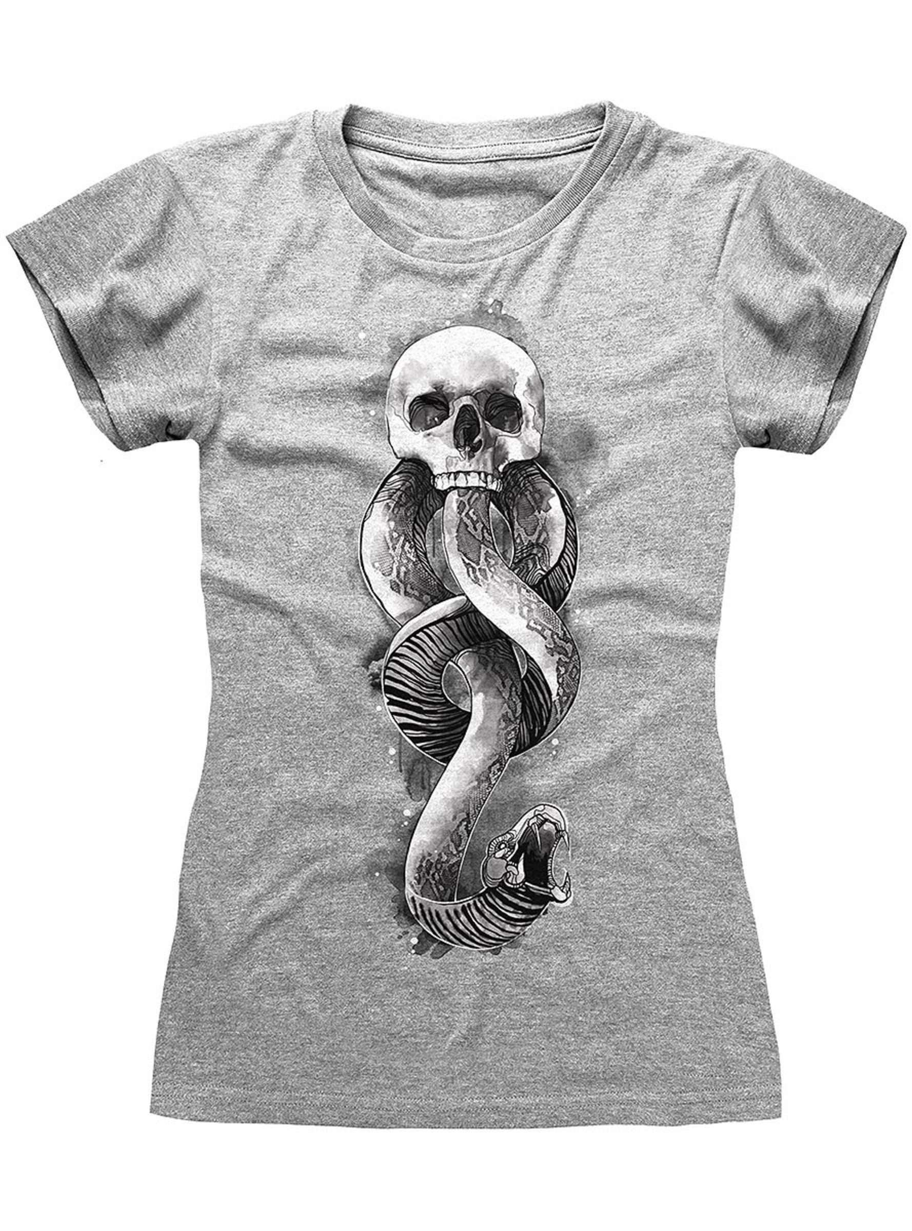 T-shirt Harry Potter magie noire femme