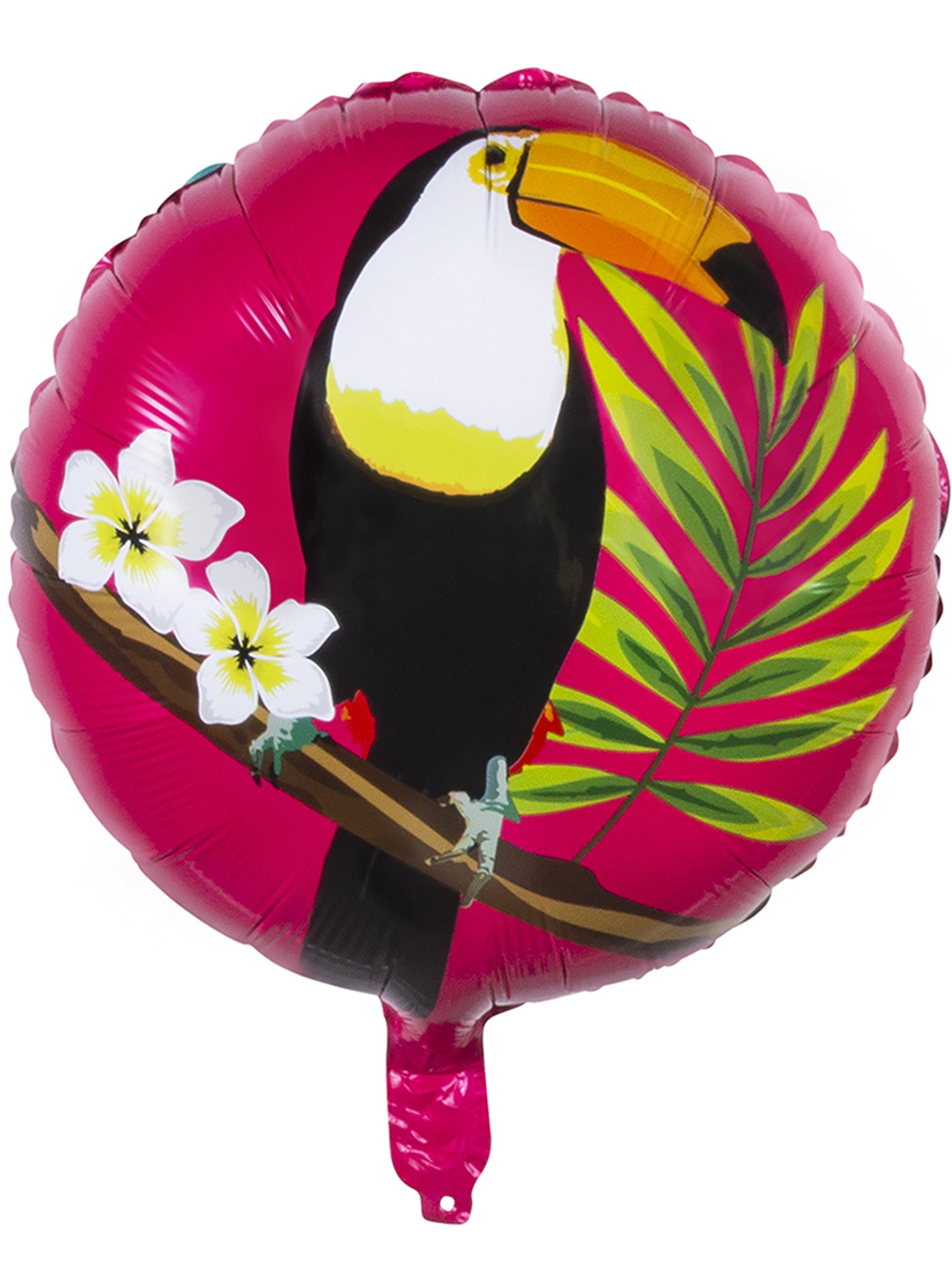 Ballon aluminium toucan deux couleurs (45 cm) - Toucan Party