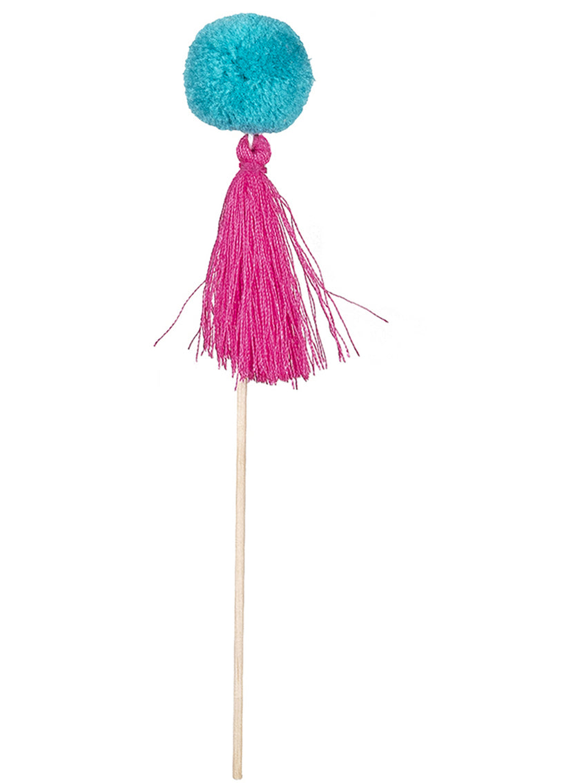 6 mélangeurs avec pompons - Lovely lama