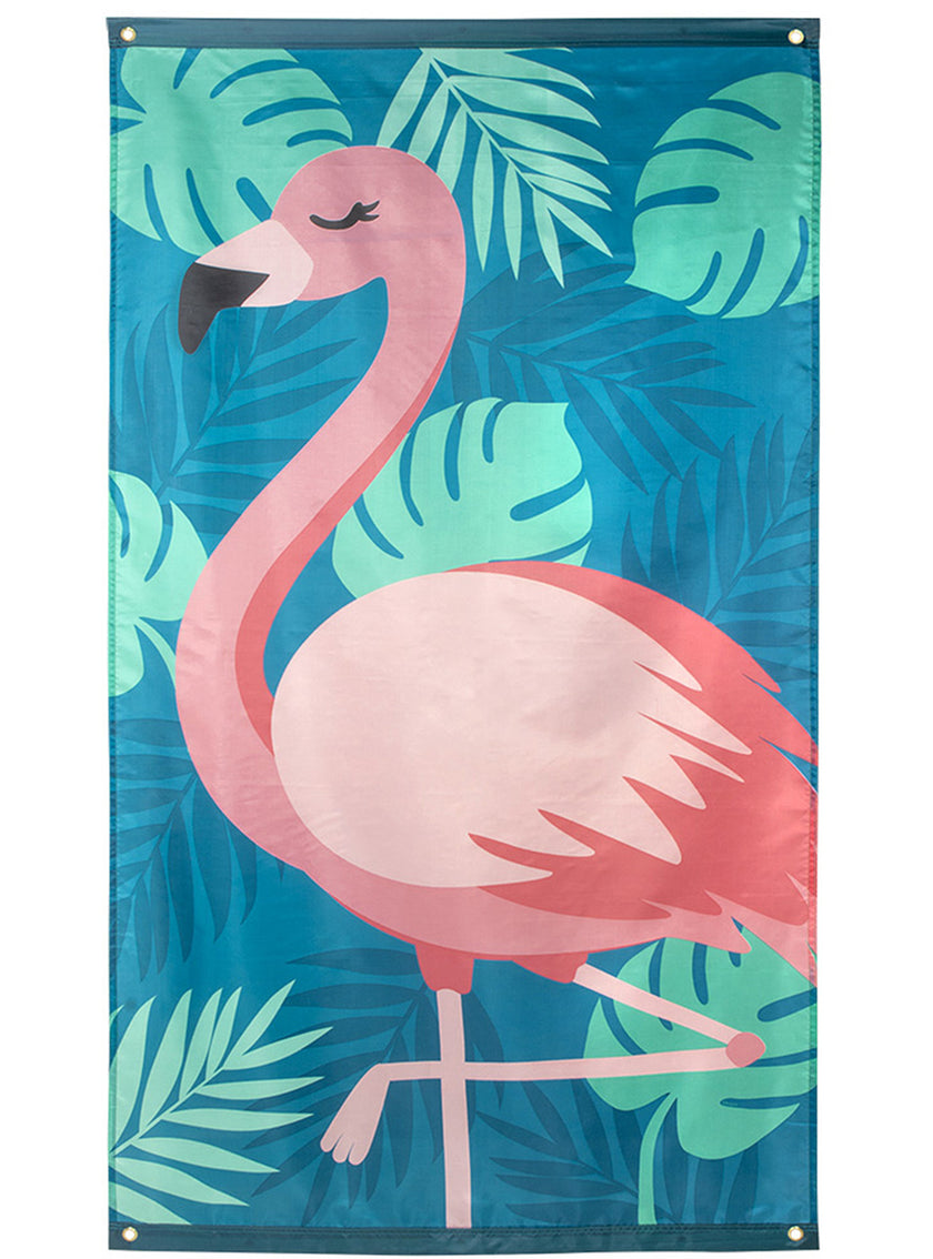 Banderole flamant rose - Flamingo Party