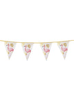 Guirlande aluminium flamants roses - Flamingo Party