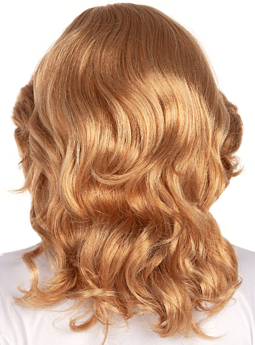 Perruque blonde années 70