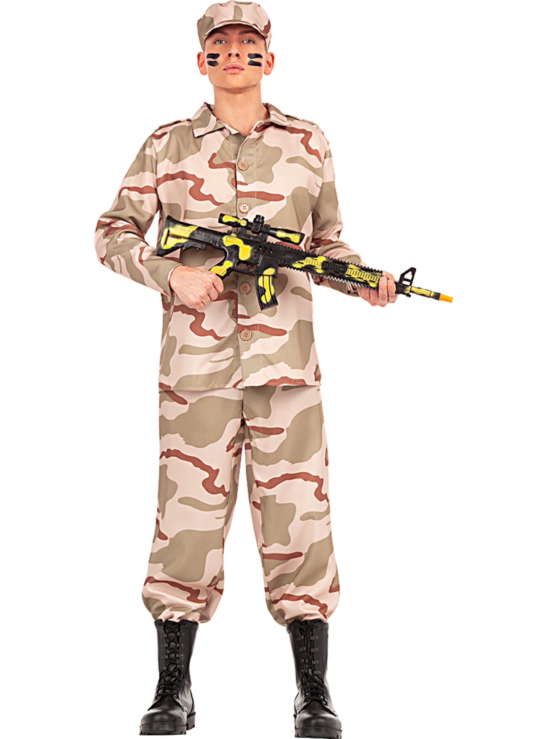 Mitraillette camouflage