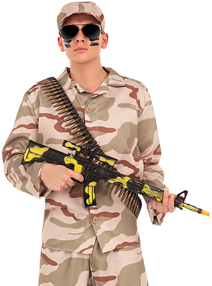 Mitraillette camouflage