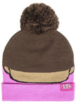 Bonnet LOL Surprise rose fille