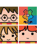 16 Serviettes en papier Harry Potter (33 cm) - Lumos Collection