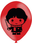 6 ballons Harry Potter variés (28 cm) - Lumos Collection