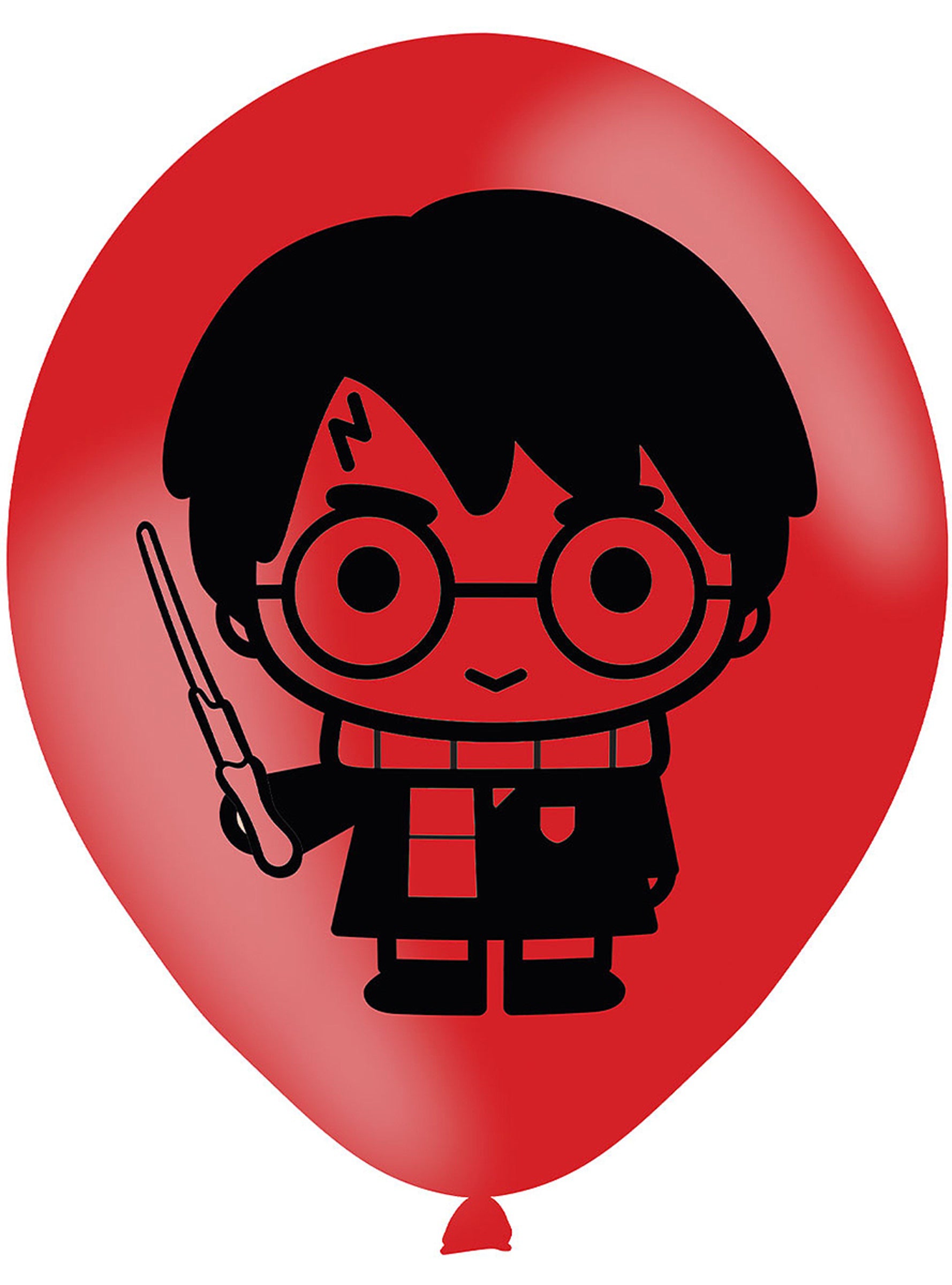 6 ballons Harry Potter variés (28 cm) - Lumos Collection