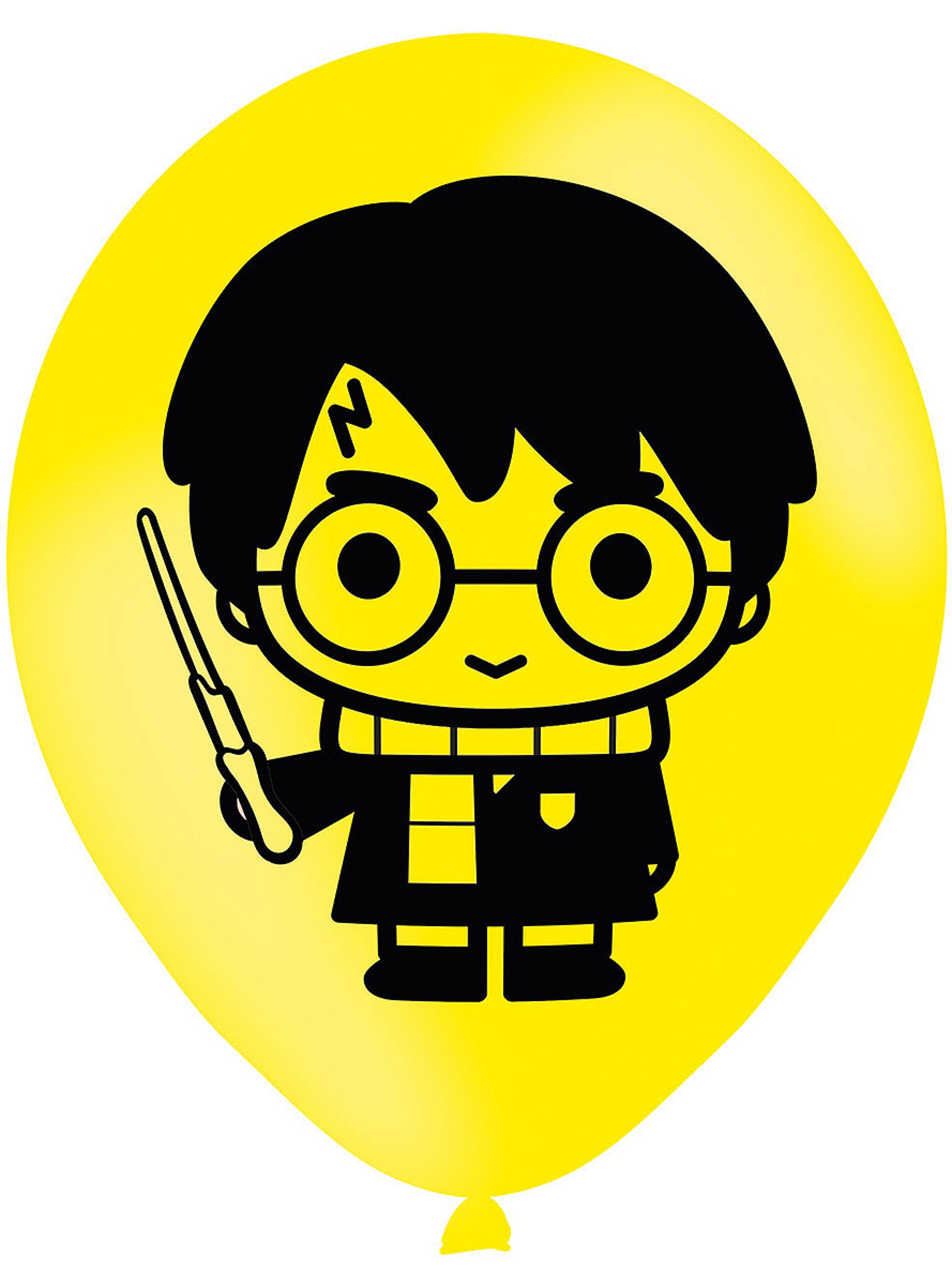 6 ballons Harry Potter variés (28 cm) - Lumos Collection